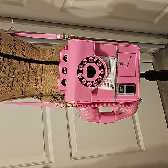 Handbags - New cross body payphone works with cell phone